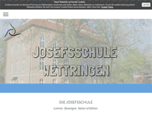 Tablet Screenshot of josefsschule-wettringen.net